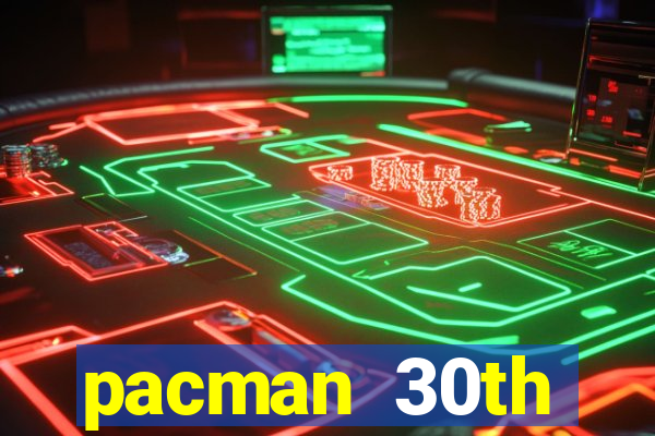 pacman 30th anniversary sonic